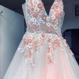 Rose gold dress